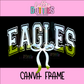 Eagles Canva Frame - Canva Frames - Digital Download