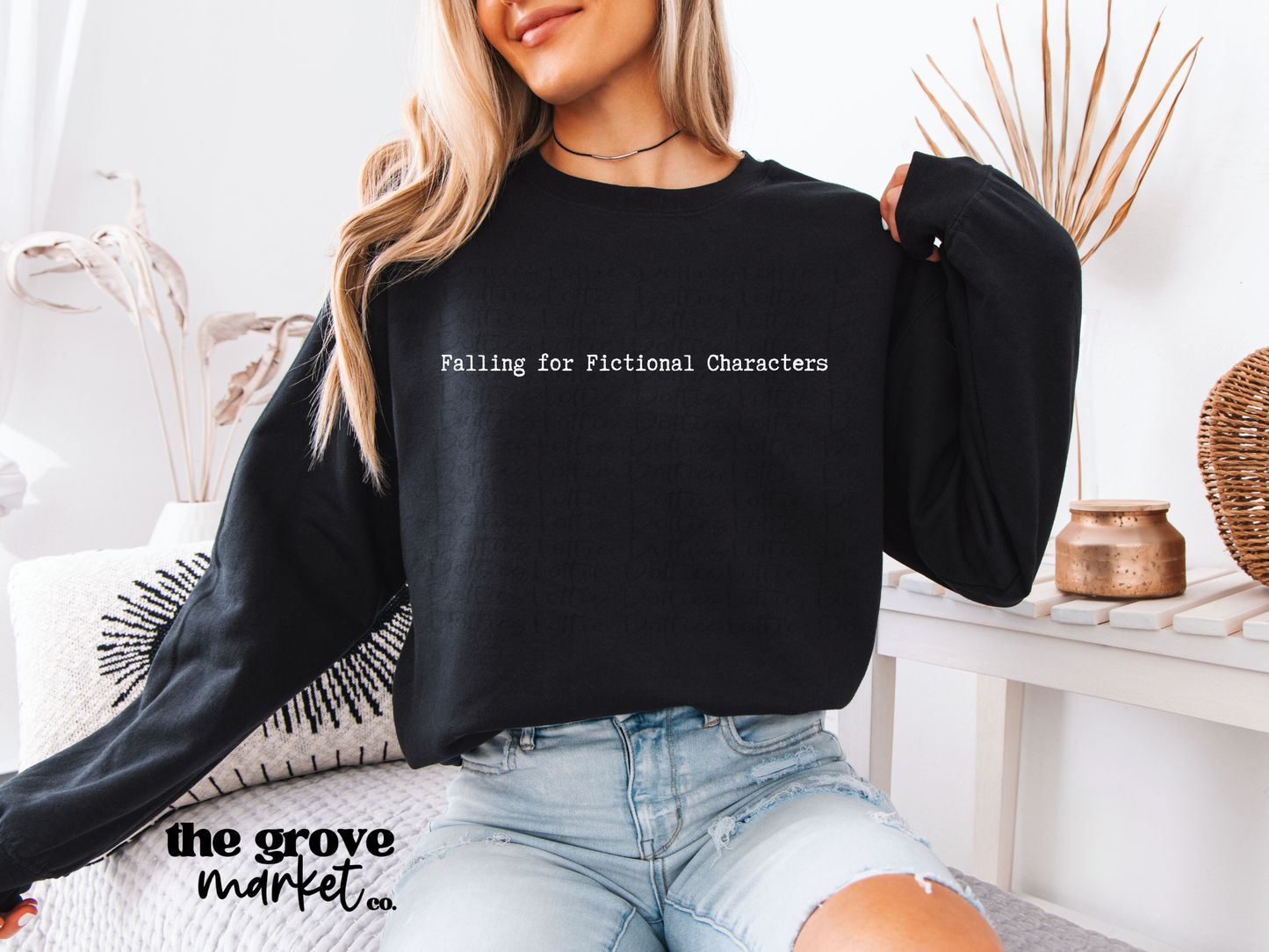 Falling for Fictional Characters PNG - Bookish Valentines Day Design - Valentine's Day PNG