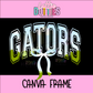 Gators Canva Frame - Canva Frames - Digital Download
