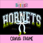 Hornets Canva Frame - Canva Frames - Digital Download