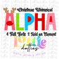 Whimsical Christmas Alpha Pack - Alphabet Clipart - Instant Download Red and Green