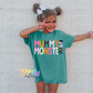 Mummy’s Monster - Pink and Orange Design Sublimation - Digital Download
