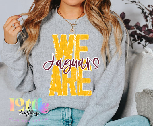 We Are Jaguars  PNG -  Jaguars sublimation design - Digital Download
