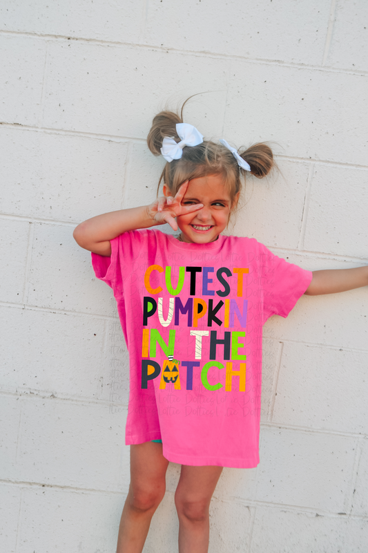 Cutest Pumpkin PNG- Halloween Design Sublimation - Digital Download