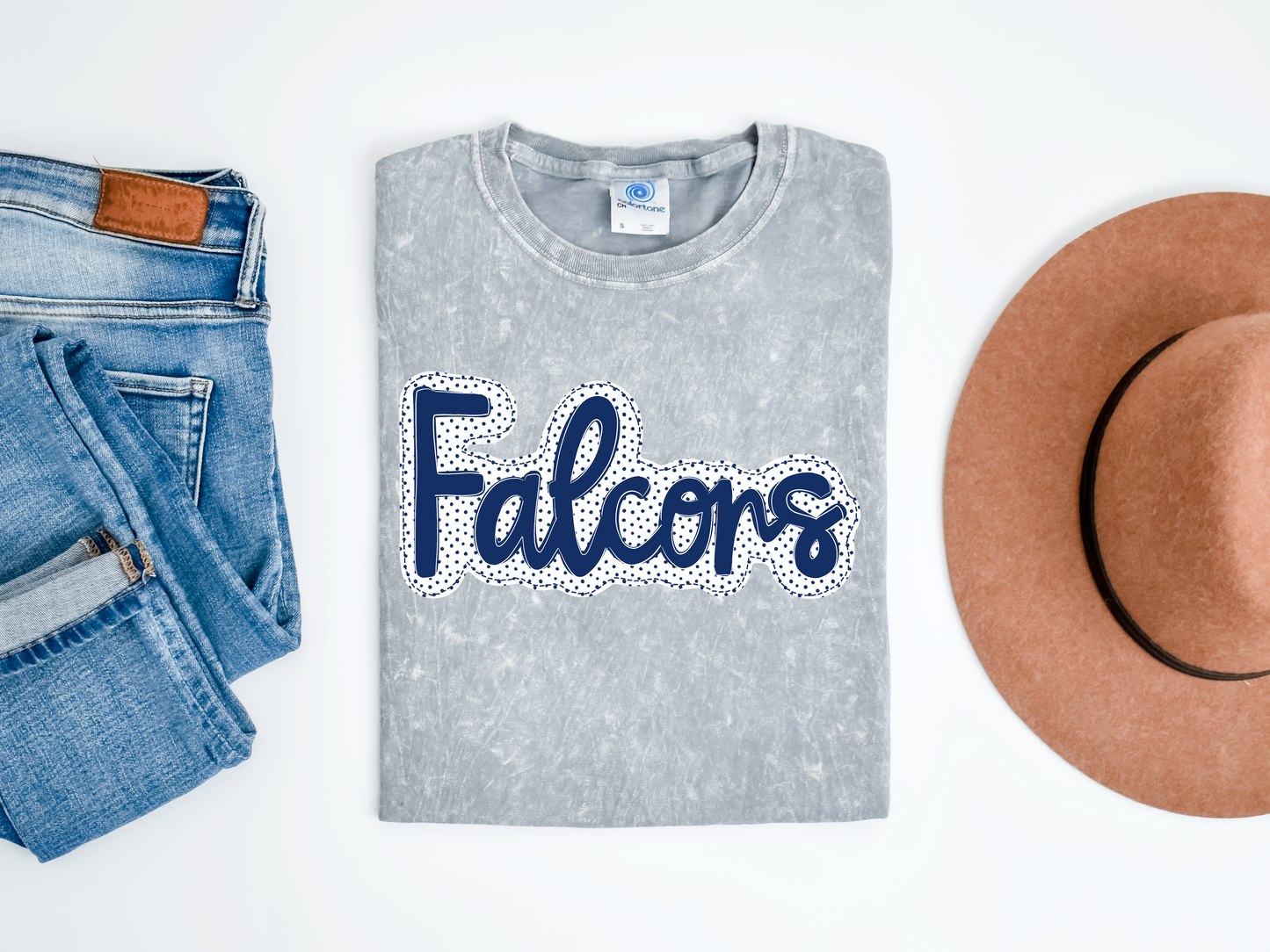 Falcons PNG - Falcons Sublimation design - Digital Download - White and Navy