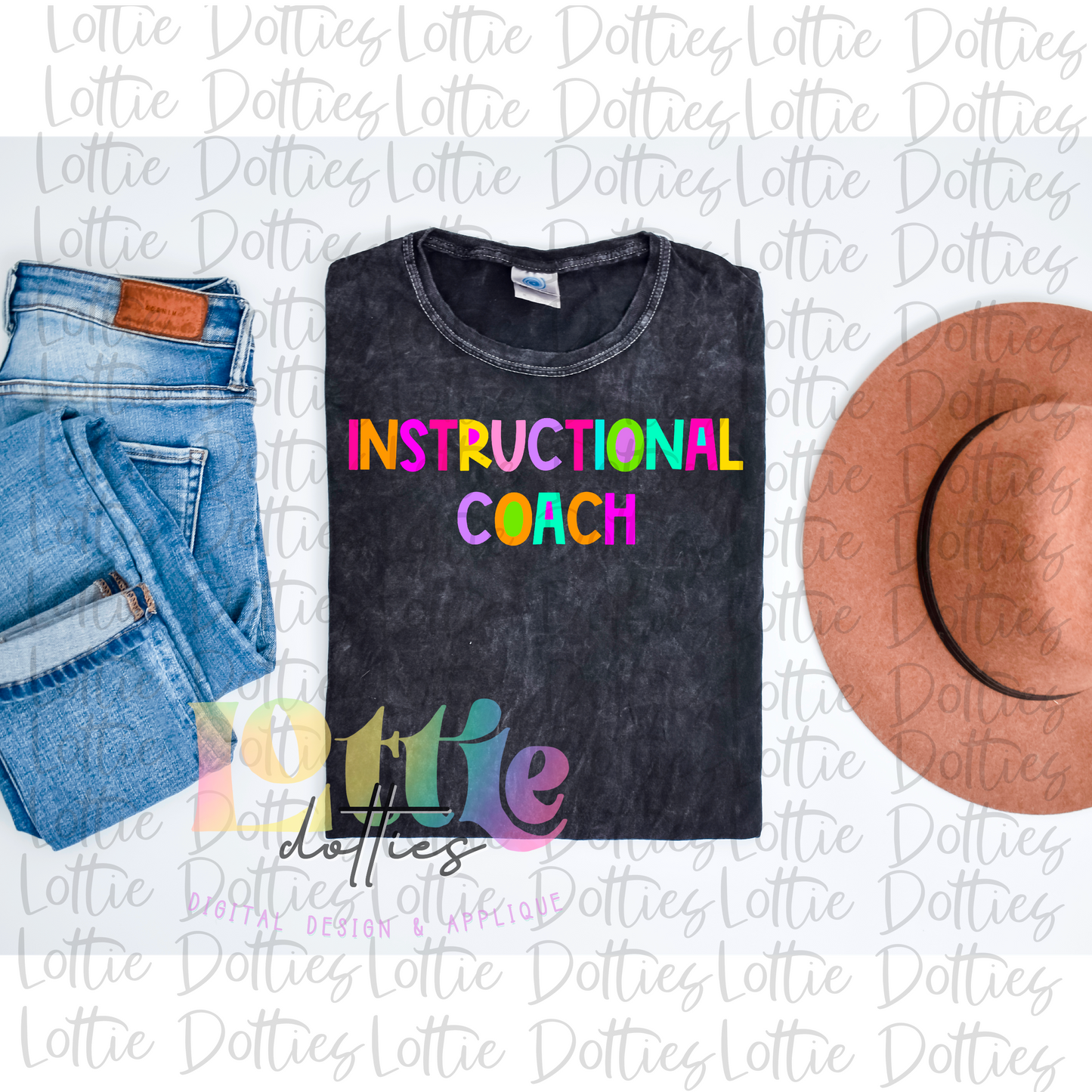 Instructional Coach PNG - Instructional Coach Sublimation - Digital Download