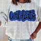 Wildcats PNG -  blue and black wildcats sublimation design - Digital Download