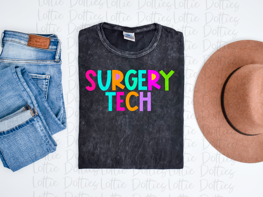 Surgery Tech ' PNG - Nurse sublimation design - Digital Download - Bright Filled