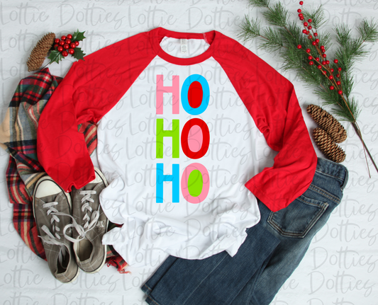 HoHoHo Whimsical Png - Christmas Sublimation Design- Digital Download