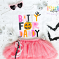 Batty for Daddy Pink and Orange PNG- Halloween Design Sublimation - Digital Download