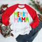 Merry Mama Png - Christmas Sublimation Design- Digital Download