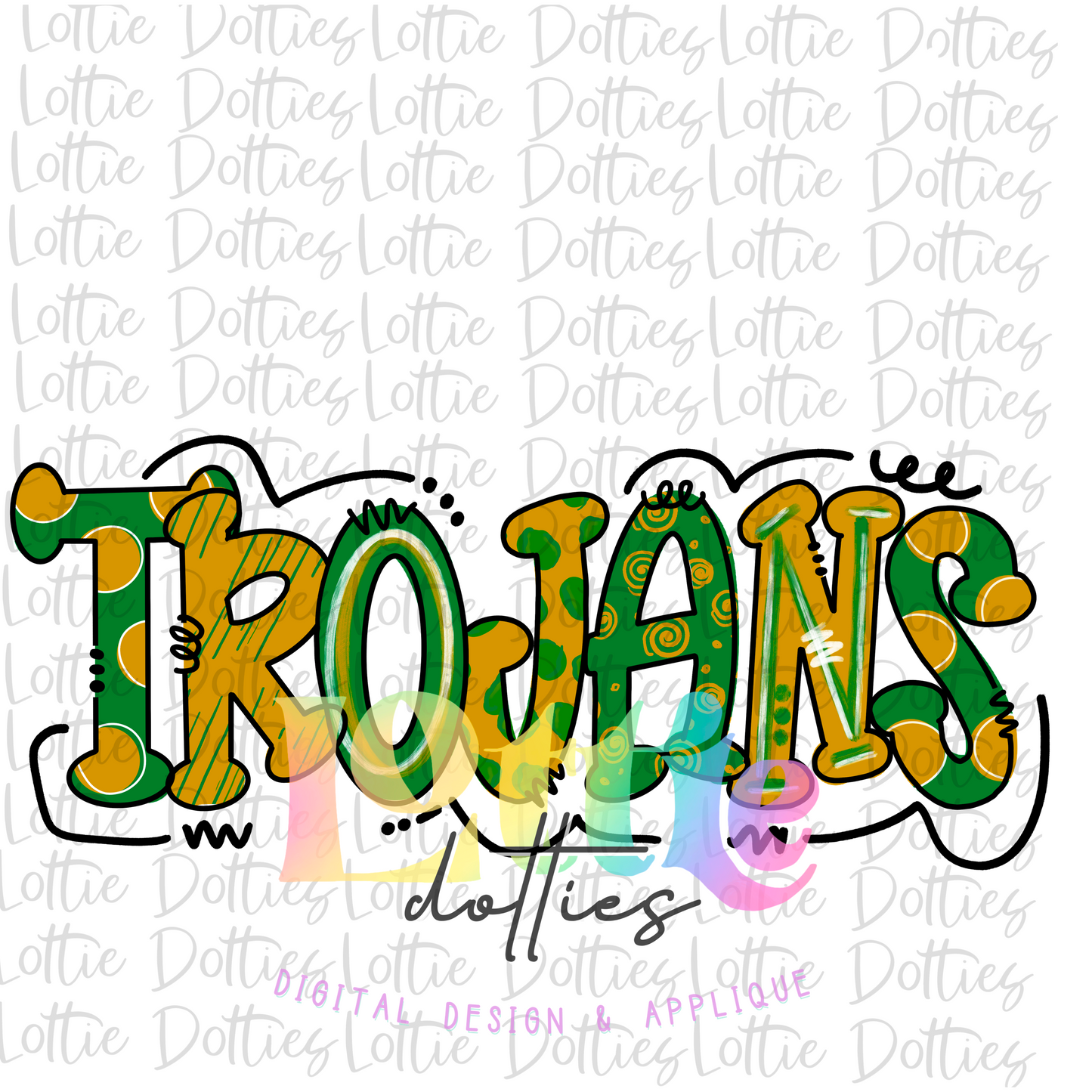 Trojans PNG - Trojans sublimation design - Digital Download