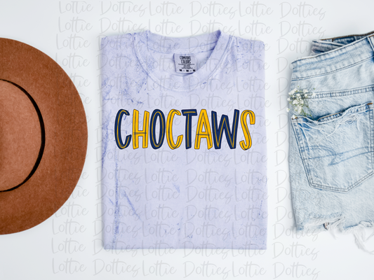 Choctaws PNG - Choctaws Sublimation - Digital Download - Navy and Gold