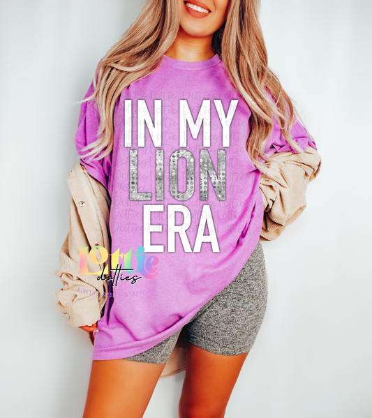 In My Lions Era PNG - Lions Sublimation design - Digital Download