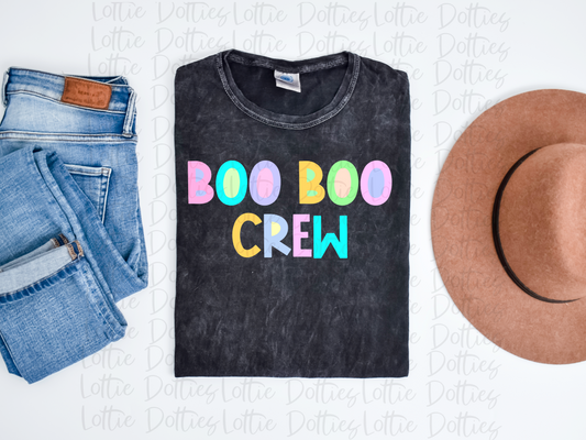 Boo Boo Crew PNG - Boo Boo Crew Sublimation - Digital Download - Pastel