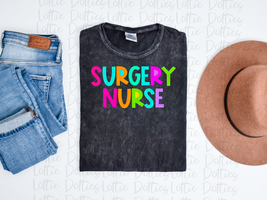 Surgery Nurse  PNG - Nurse sublimation design - Digital Download - Bright Filled