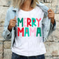 Merry Mama Png - Christmas Sublimation Design- Digital Download