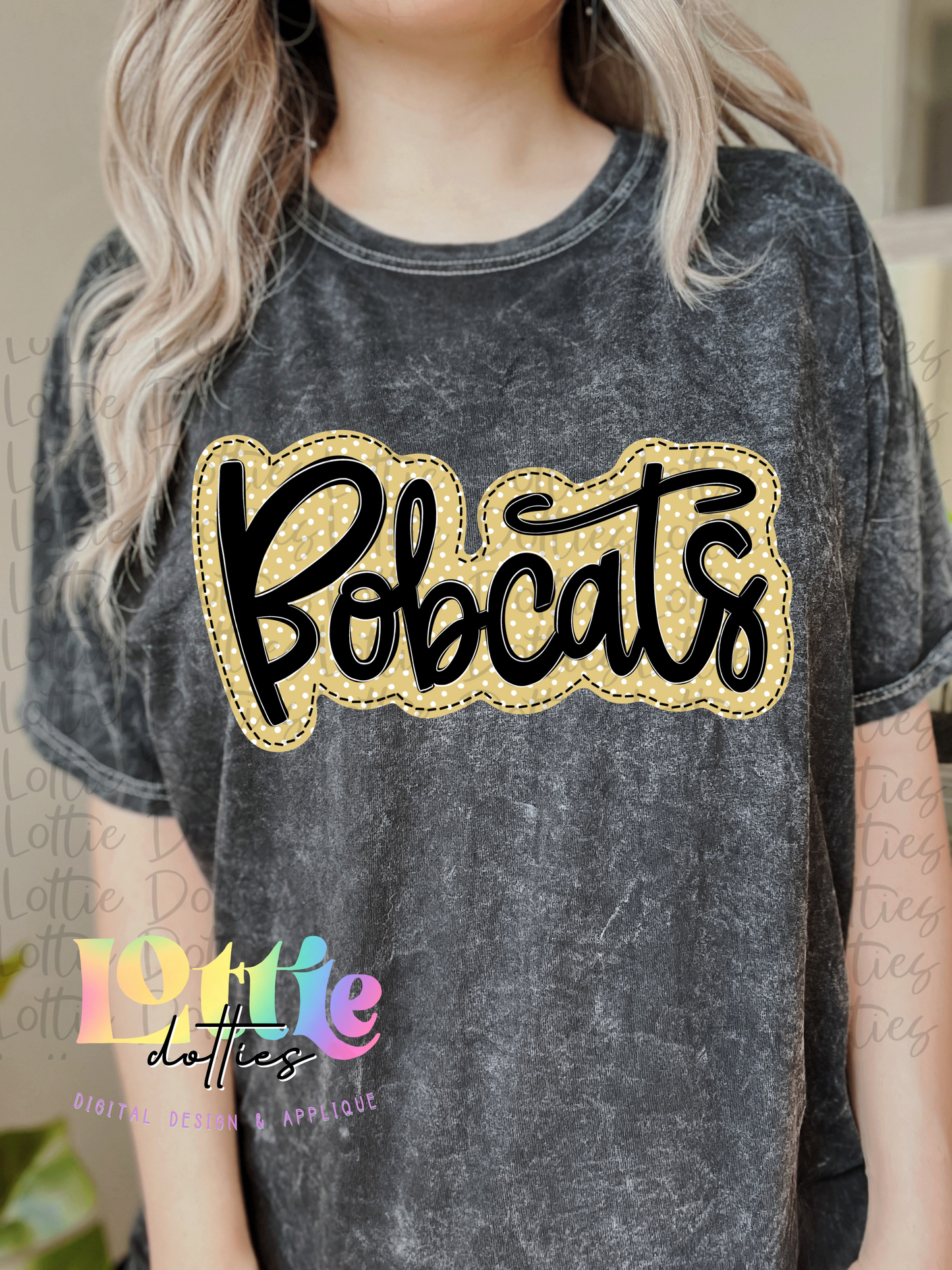 Bobcats PNG - black and Vegas gold Bobcats  sublimation design -  Digital Download