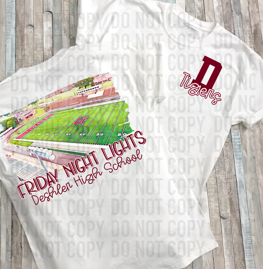 Deshler Stadium PNG - Deshler Sublimation - Digital Download