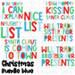 Christmas Bundle - Blue Christmas Sublimation - Digital Download