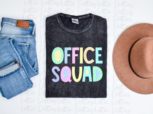 Office Squad PNG - Office Squad Sublimation - Digital Download - Pastel