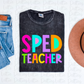 SpedTeacher PNG - SpedTeacher Sublimation- Digital Download - Bright