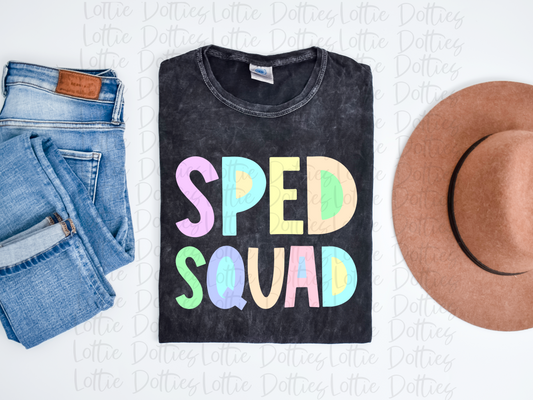 Sped Squad PNG - Sped Squad Sublimation- Digital Download