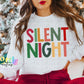 Silent Night Religious Png - Christmas Sublimation Design- Digital Download