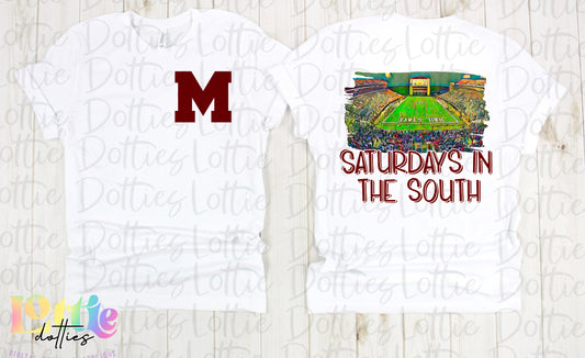 Mississippi Stadium Sketch - Digital Download