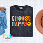 Choose Happy PNG - Choose Happy Sublimation- Digital Download