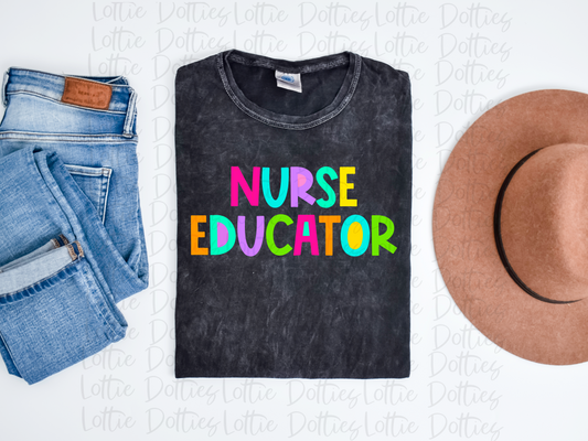 Nurse Educator PNG - Nurse sublimation design - Digital Download