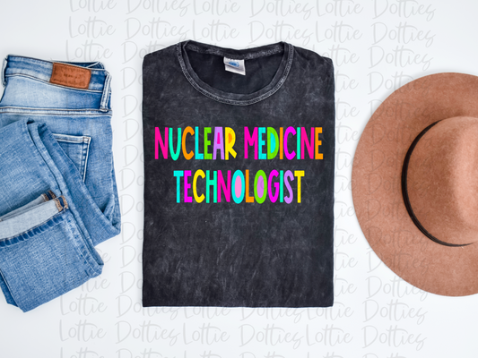 NUCLEAR MEDICINE TECHNOLOGIES PNG - Sublimation- Digital Download- Bright Filled