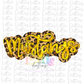 Mustangs PNG - Mustangs sublimation design - Digital Download - Gold and Leopard