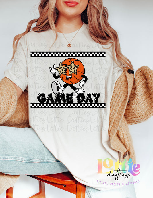 Game Day PNG - Game Day Basketball Sublimation - Digital Download