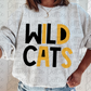 Wildcats  PNG - Wildcats -  sublimation  - Digital Download - Black and Gold