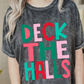 Deck The Halls PNG- Christmas Design Sublimation - Digital Download