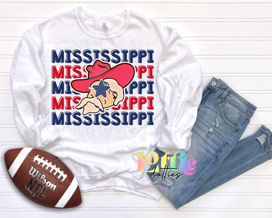 Mississippi  Png  -Mississippi Rebels Sublimation -  Digital Download