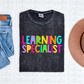 Learning Specialist PNG- Sublimation - Digital Download - Bright