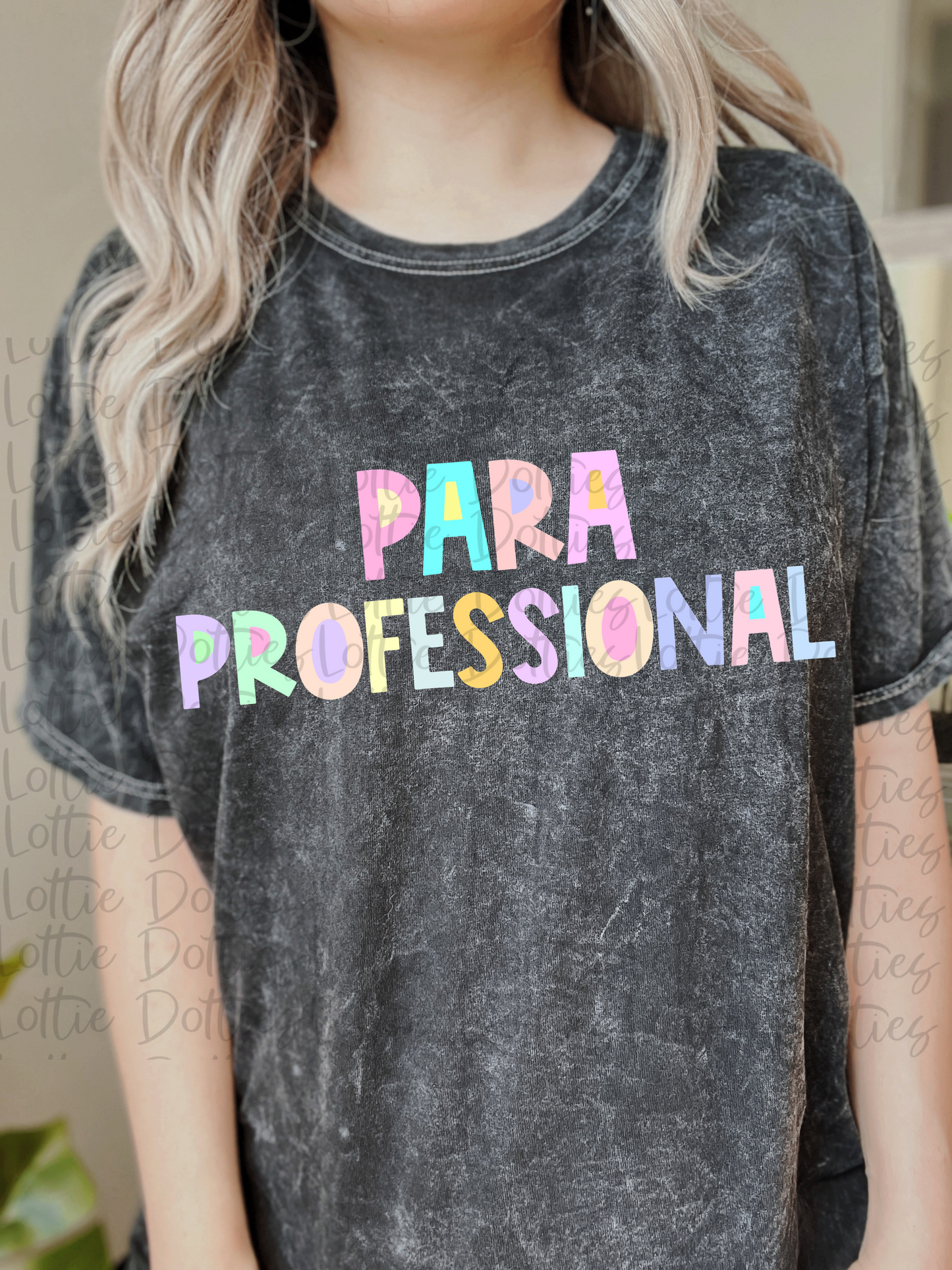 Para Professional - PNG - Back To School - Sublimation - Digital Download - Pastel Filled