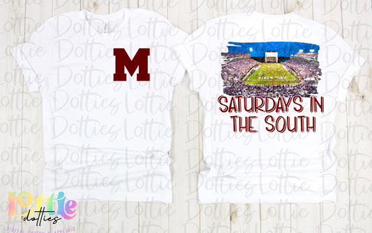 Mississippi Stadium Sketch - Digital Download