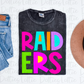 Raiders PNG   - Instant Download - Digital Download - Bright Filled