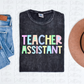 Teacher Assistant  PNG  - Teacher Assistant  Sublimation - Digital Download - Bright Filled