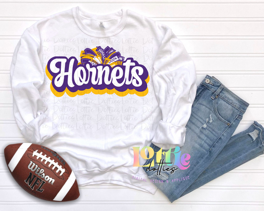 Hornets PNG -  Hornets sublimation design - Digital Download