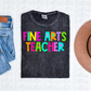 Fine Art Teacher - PNG - Back To School - Sublimation - Digital Download