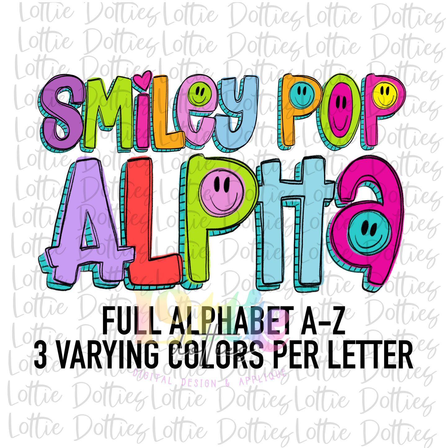 Smile Pop Alpha Png - Bright Alpha Pack - Digital Download