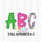 Madras - Girls Plaid Alpha - Alpha Pack - Alphabet Clipart - Instant Download  - Alpha Pack