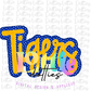 Tigers  - PNG - sublimation design - Digital Download - Royal and  Gold