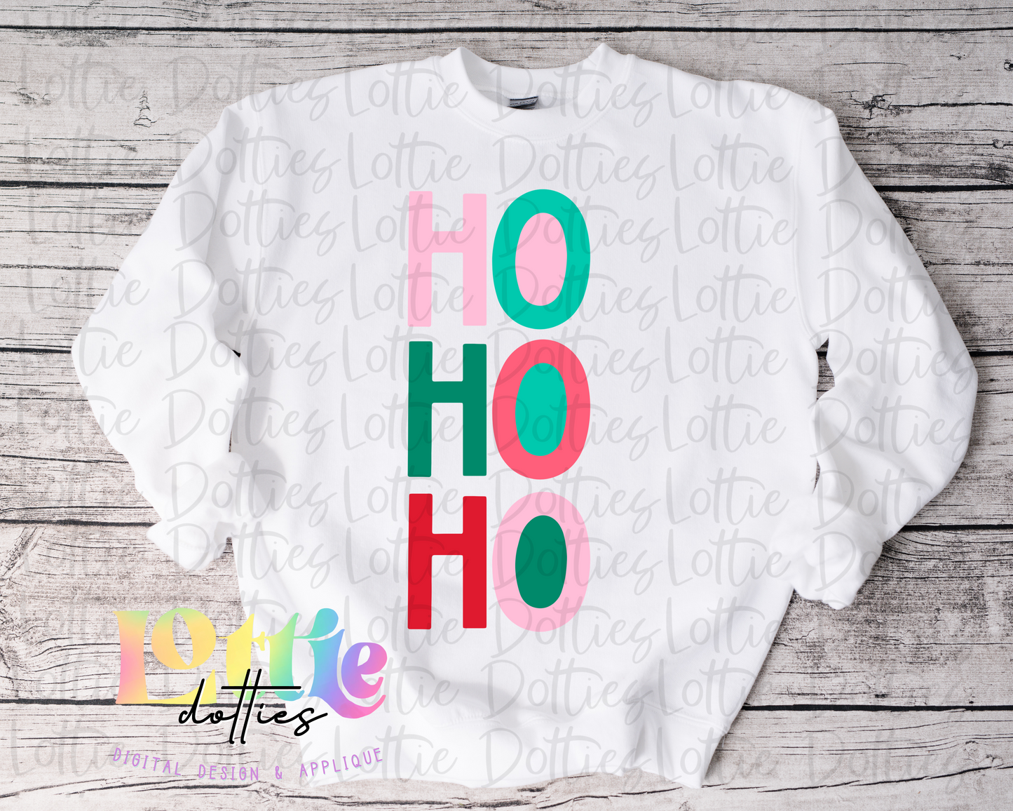 HoHoHo Mint Png - Christmas Sublimation Design- Digital Download