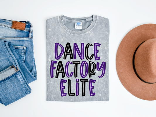 Dance Factory Elite Png - Dance Sublimation Design - Digital Download - Purple and Black