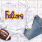 Falcons PNG - Falcons  -  Sublimation design - Digital Download